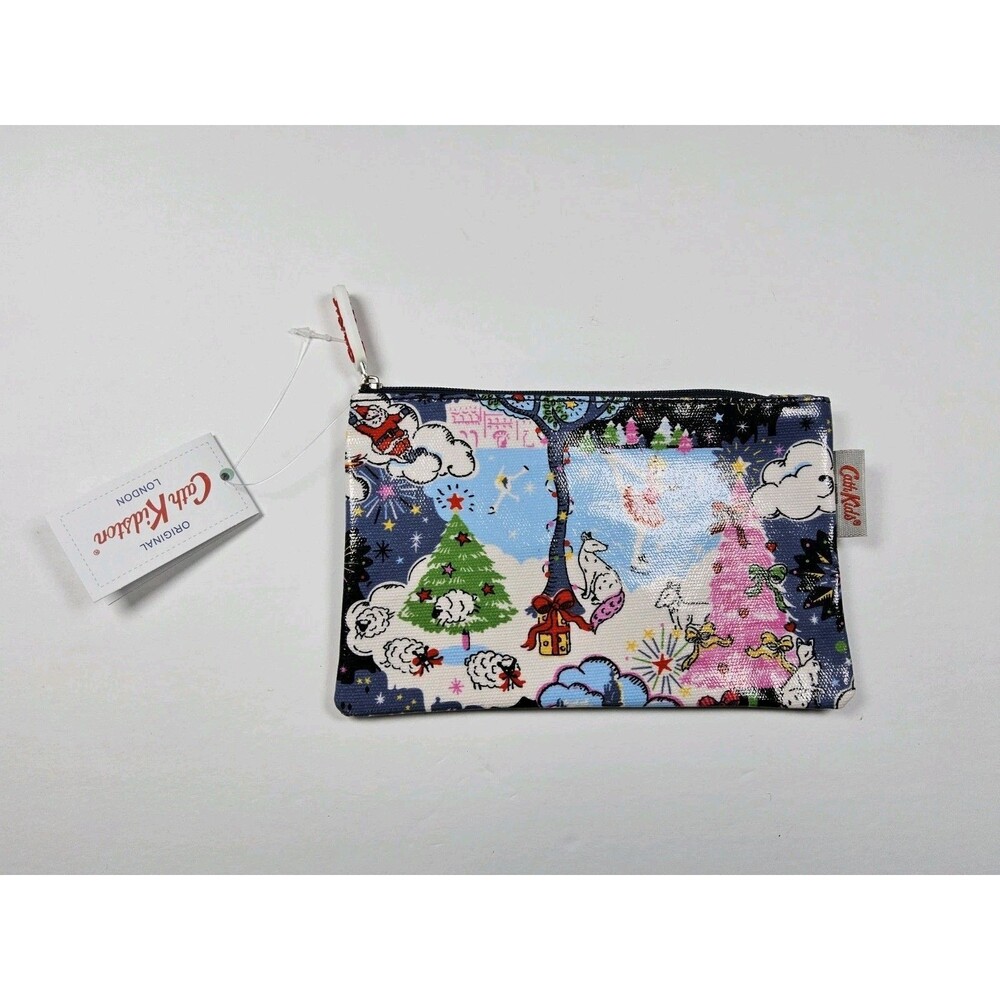 Cath Kidston Christmas Holiday Winter Zipper Pouch Bag